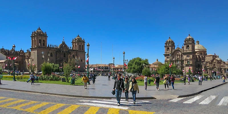 Circuito de City tour Cusco - plaza de armas