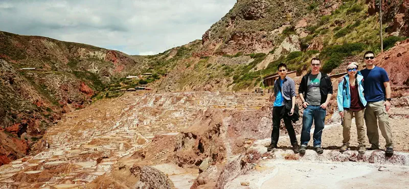 Minas de Sal de los Inca en Maras