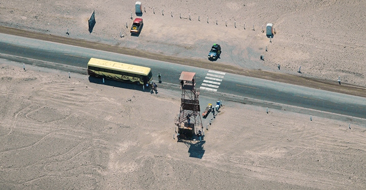 Traslado en bus de Cusco a las Lineas de Nazca